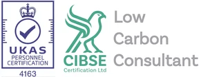 CIBSE Certification, UKAS accredited (4163), Low Carbon Consultant